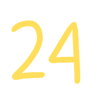 Twenty Four Veinticuatro Sticker