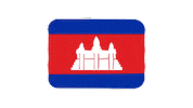emojivid emoji flag emojivid cambodia Sticker