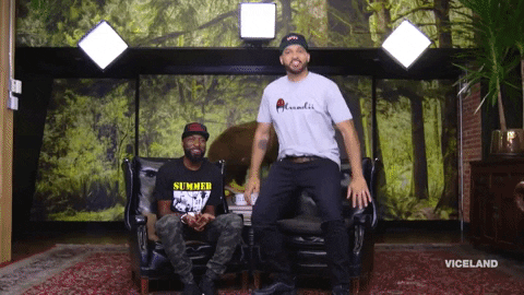 stand up GIF by Desus & Mero