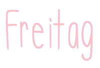 Friday Text Sticker by MsSlow -Paper&Illustration-