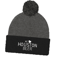 Beerchroniclehou beer hat houston craft beer Sticker
