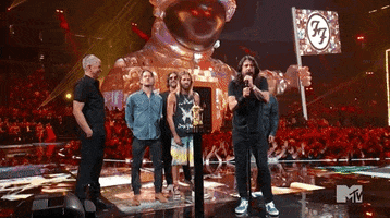 Foo Fighters Rock GIF by 2021 MTV Video Music Awards