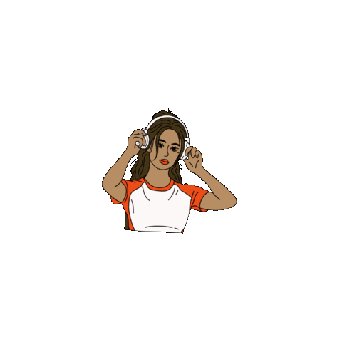 elistorycriativo menina som fone elistorycriativo menina Sticker