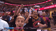 excited cleveland cavaliers GIF by NBA