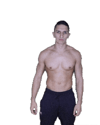 fitness muscles Sticker by Daniel Flefil