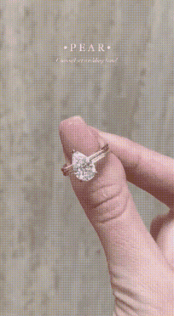 ShivShambuDiamonds giphygifmaker diamond ring pear GIF