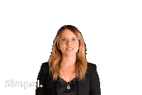 Thinking Simpol Sticker by Simone Arena