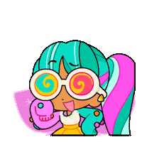 SparklesMagicalMarket wow shocked candy proud Sticker