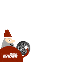 Santa Claus Christmas Sticker by Original Räder