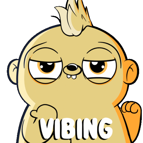 Happy Chill Out Sticker by Fugz Official