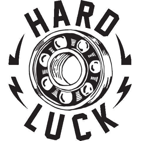 hardluckmfg skate skateboarding chopper lowrider Sticker