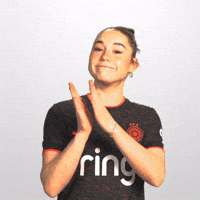 Clap Mediaday GIF by National Women's Soccer League