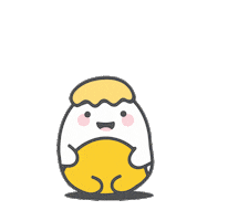Mascot Egg Sticker by Superbuy.my
