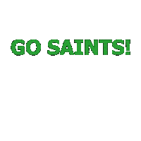 Team Saints Sticker by BJM High School