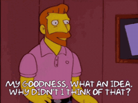 Simpsons Why Didnt I Think Of That GIF