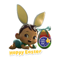 Cartoon Rainbow Sticker by moonbug