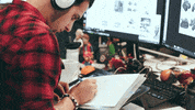 art drawing GIF by Creasaur Entertainment Co.