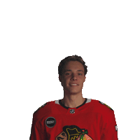 Happy Ice Hockey Sticker by NHLBlackhawks