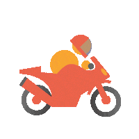 geneve_attractive moto transport geneve mobilite Sticker