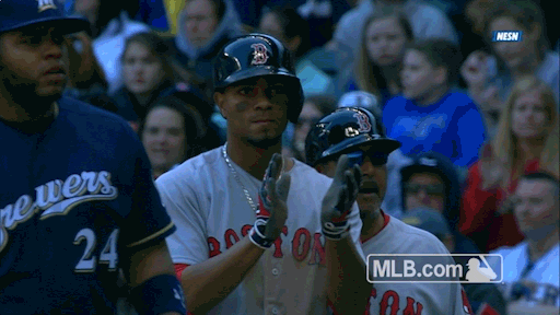 Red Sox Applause GIF by MLB