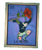 Trading Cards Rose Sticker by Cuco