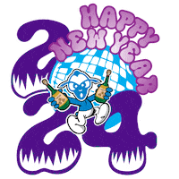 Happy New Year Dance Sticker by @Phetus88