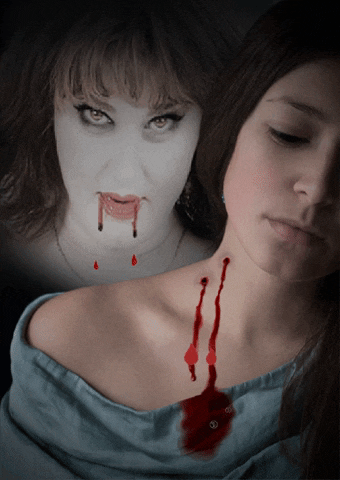 goldenwaymediafilms giphyupload horror vampire maria johnsen GIF