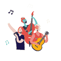 Happy Fun Sticker by Samudera_ID
