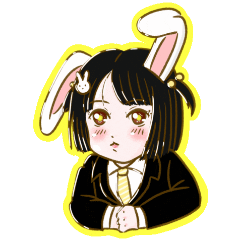 Triple A Bunny Sticker