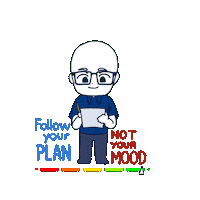 Motivation Goals Sticker by ironbrij
