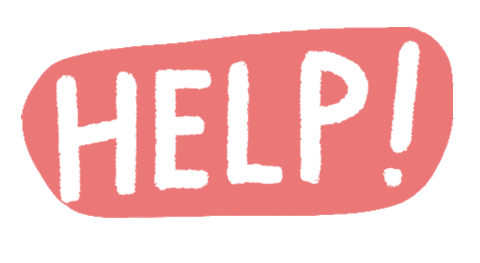 Let Me Out Help Sticker by By Sauts // Alex Sautter