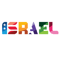 Color Israel Sticker by Israeli Embassy in USA