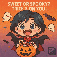 Excited Trick Or Treat GIF by Persona