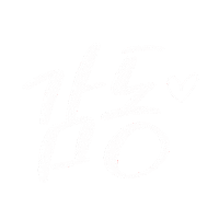 Korean Handwriting Sticker