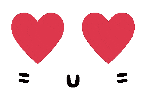 In Love Hearts Sticker