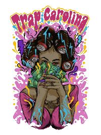 Trapper Dope Boy Sticker by Trap Carolina