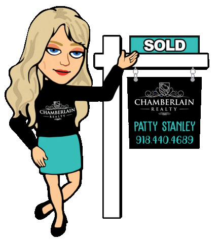ChamberlainRealtyPattyStanley giphyupload real estate realtor sold Sticker