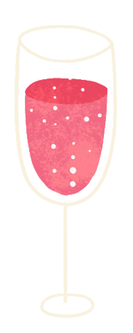 Date Night Drinking Sticker by Tracy Myers