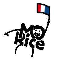 France Vegan Sticker by Mo'Rice