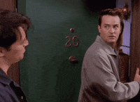 Chandler Bing What GIF by Al Hezb El Comedy