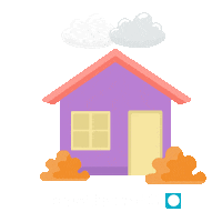 Casa Nublado Sticker by Inmobiliaria FG