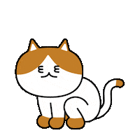 Cat Run Sticker by 궁디팡팡 캣페스타