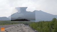Spectacular Eruption at Sakurajima Volcano