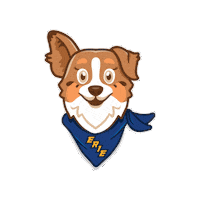 Dog Caroline Sticker by OttersHockey