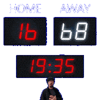 68 Away Sticker
