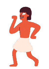 Dance Walk Sticker by Mirjam Debets