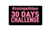 30 Days Challenge Sticker by Fitclubfinland