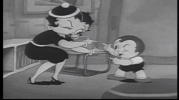 Playing Betty Boop GIF by Fleischer Studios