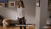 Disappear Christmas In July GIF by Hallmark Channel