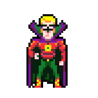 dbonani pixel pixelart green super Sticker